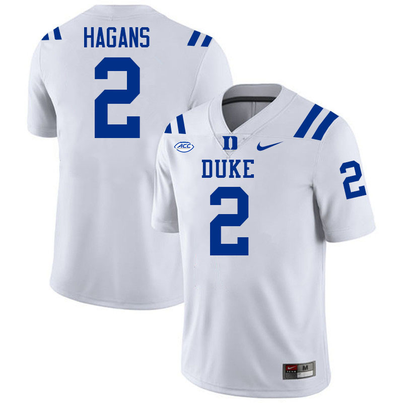 Sahmir Hagans Duke Jersey,Duke Blue Devils #2 Sahmir Hagans Jersey Youth College-White